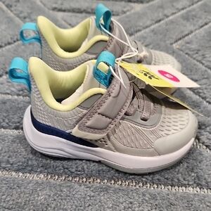 All in Motion Kids Sneakers in Gray and Blue